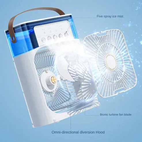 Portable Air Cooler Fan๐Air Conditioner | Multicolour