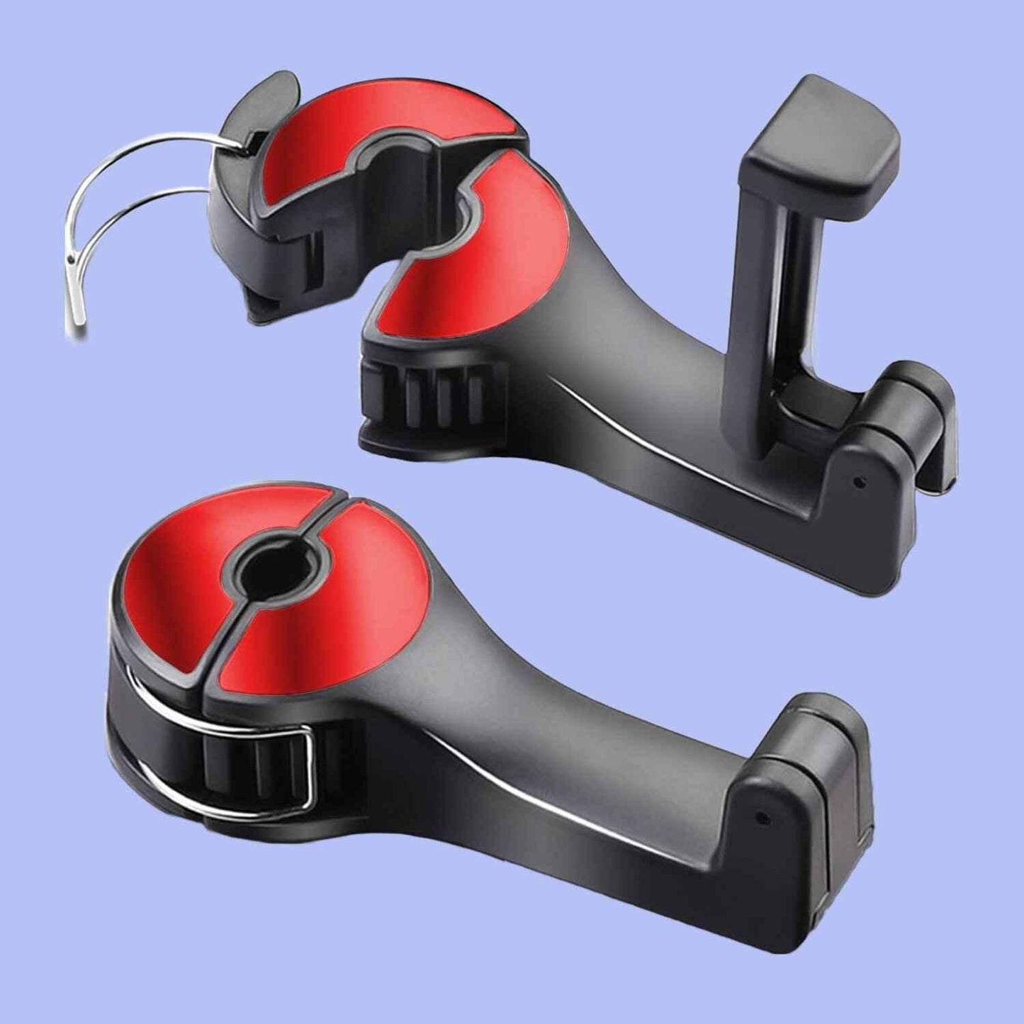 Car Seat Back Hooks with Phone Holder